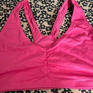 Women's Pink Sports Bra